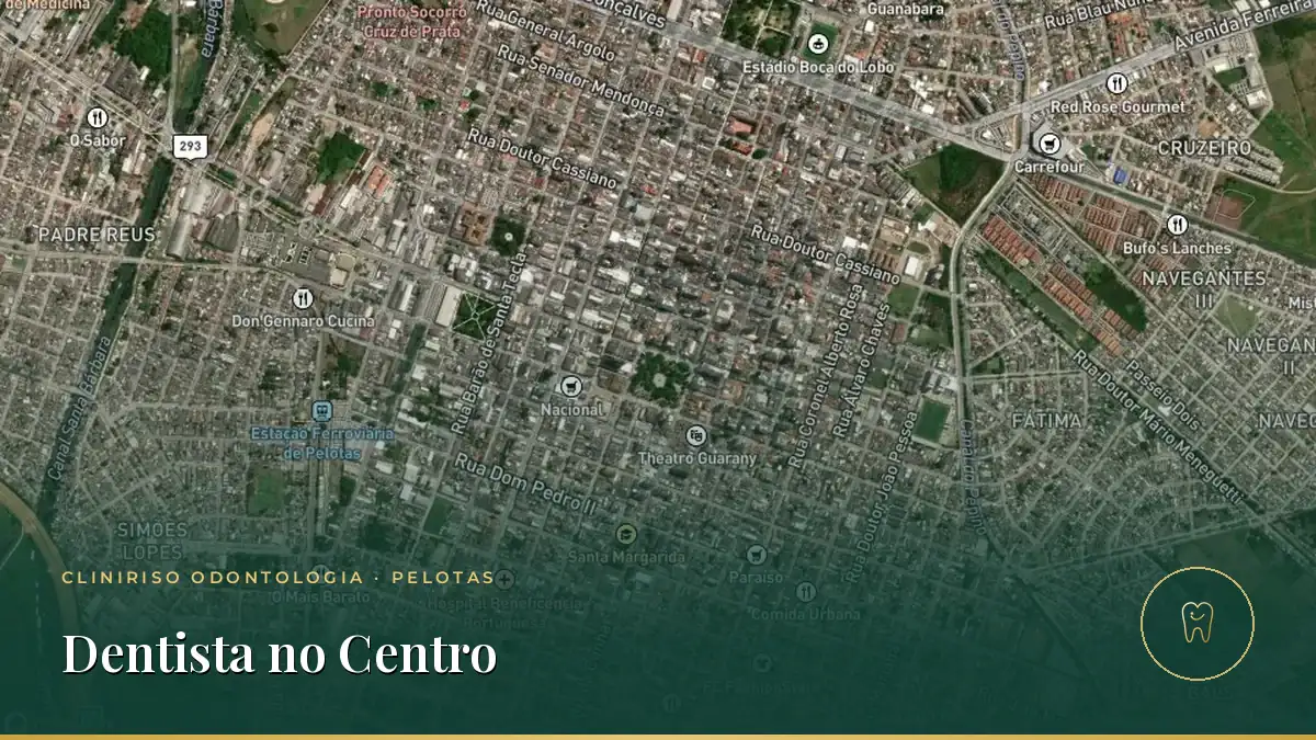 Dentista no Centro de Pelotas: a Cliniriso na R. Tiradentes — Cliniriso, Pelotas